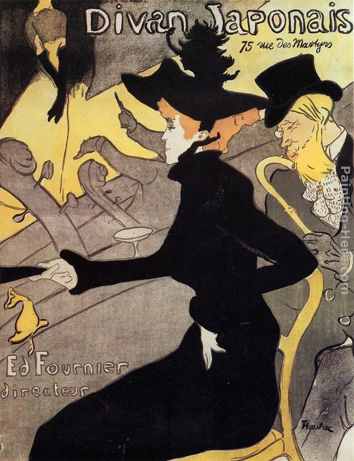 Henri de Toulouse-Lautrec Divan Japonais